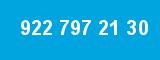 922 797 21 30 922 797 21 30